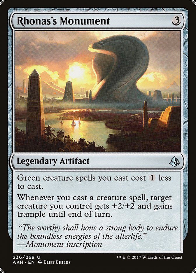Rhonas's Monument [Amonkhet] - Magic: The Gathering - Card Brawlers | Quebec | Canada |