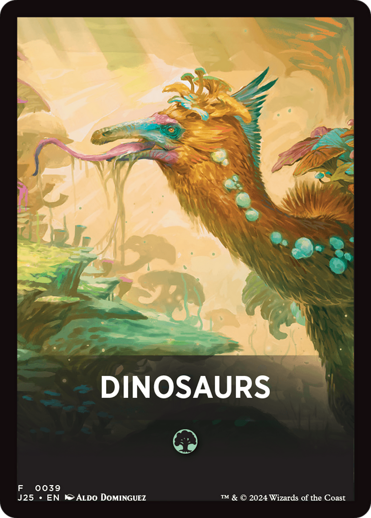 Dinosaurs Theme Card [Foundations Jumpstart Front Cards] - Magic: The Gathering - Card Brawlers | Quebec | Canada |