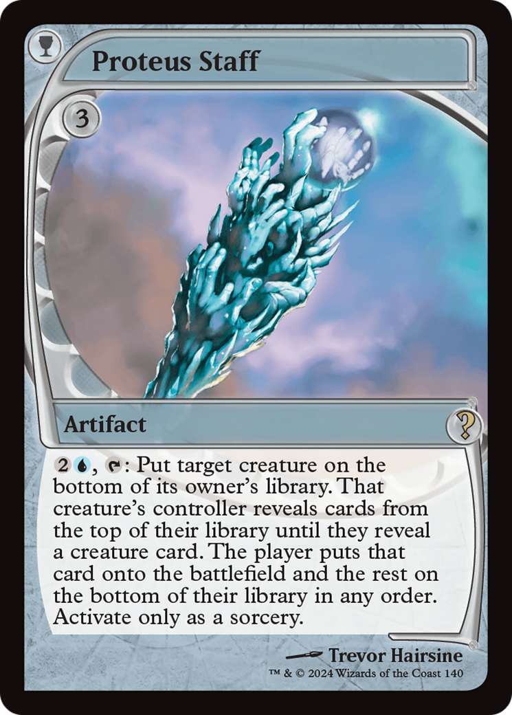 Proteus Staff (Future Sight) [Mystery Booster 2] - Magic: The Gathering - Card Brawlers | Quebec | Canada |