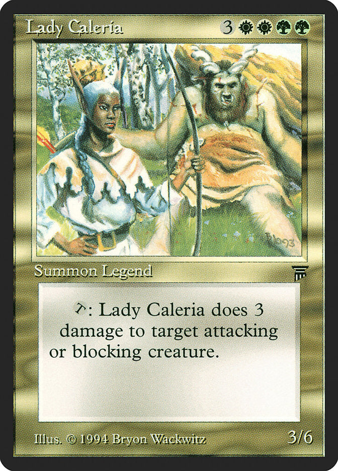 Lady Caleria [Legends] - Magic: The Gathering - Card Brawlers | Quebec | Canada |