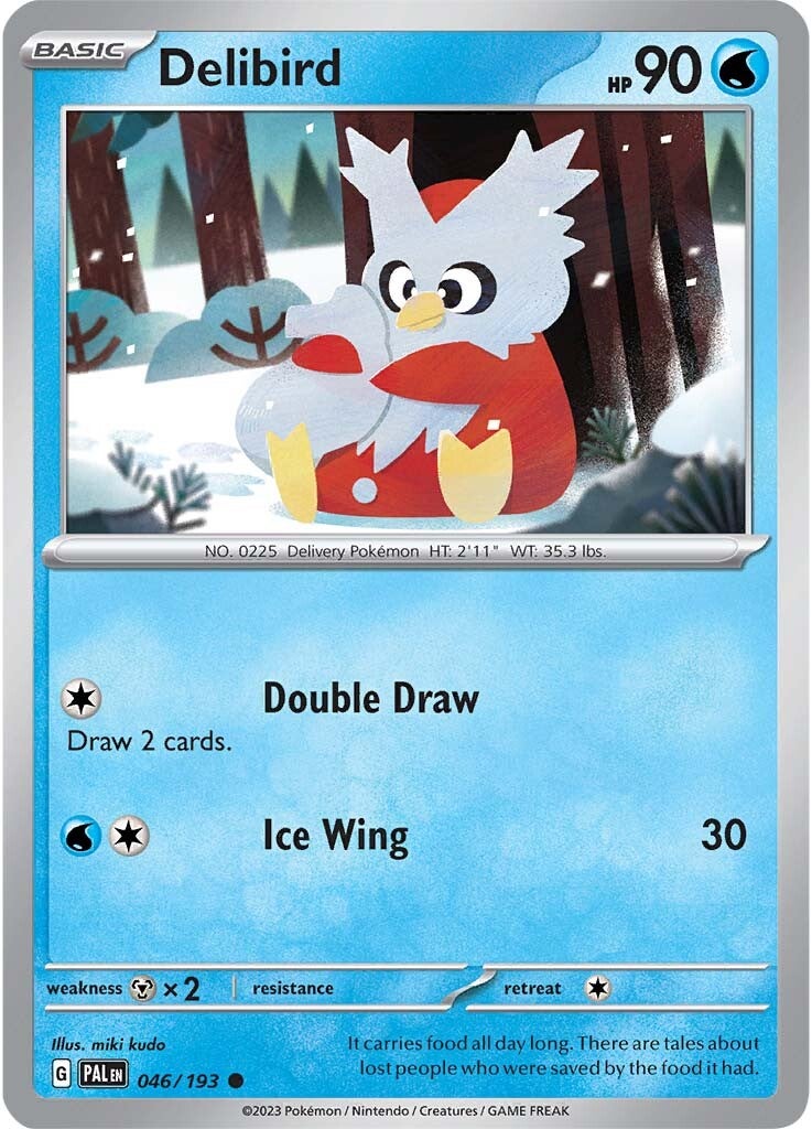 Delibird (046/193) [Scarlet & Violet: Paldea Evolved] - Pokémon - Card Brawlers | Quebec | Canada |