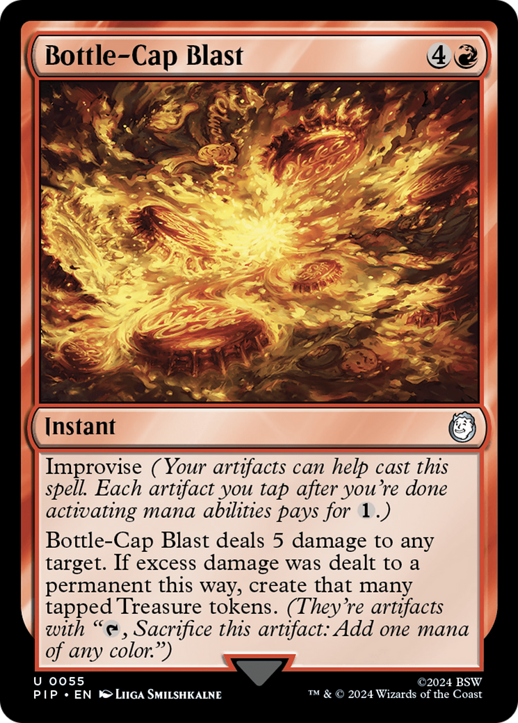 Bottle-Cap Blast [Fallout] - Magic: The Gathering - Card Brawlers | Quebec | Canada |