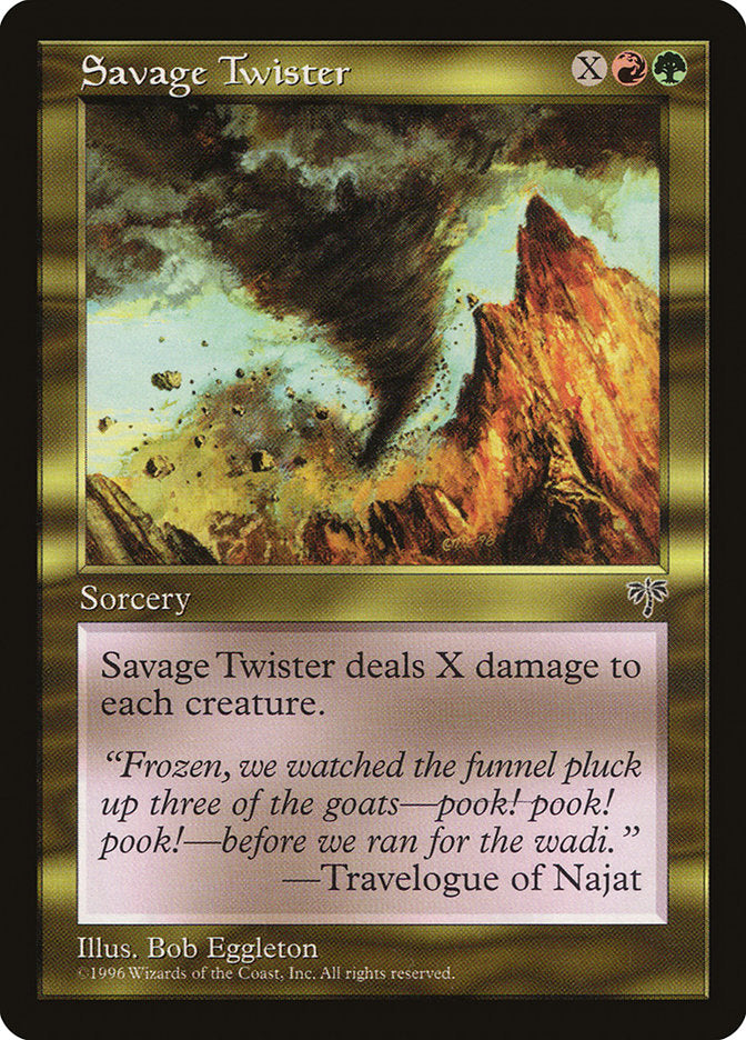 Savage Twister [Mirage] - Magic: The Gathering - Card Brawlers | Quebec | Canada |