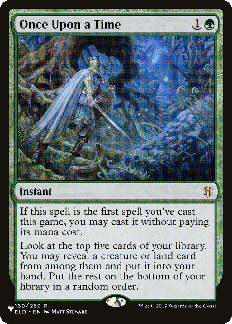 Once Upon a Time [The List] - Magic: The Gathering - Card Brawlers | Quebec | Canada |