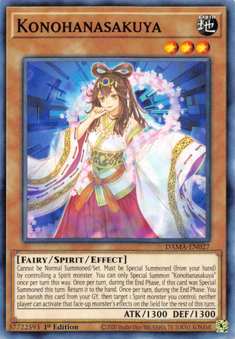 Konohanasakuya [DAMA-EN027] Common - Yu-Gi-Oh! - Card Brawlers | Quebec | Canada |