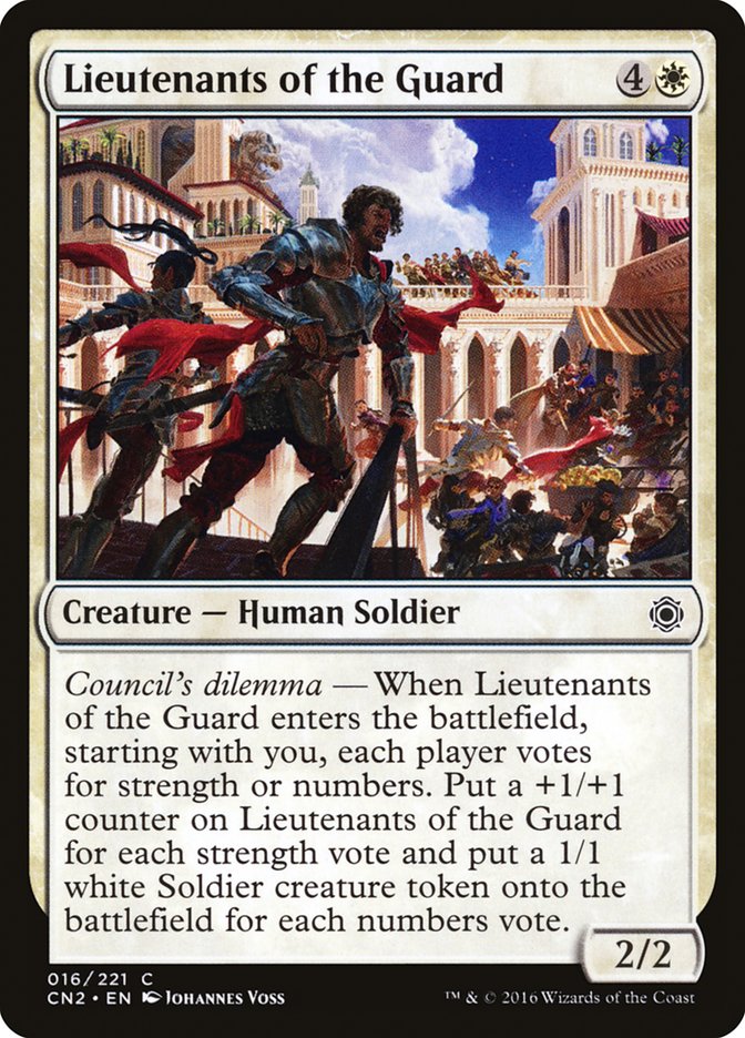 Lieutenants of the Guard [Conspiracy: Take the Crown] - Magic: The Gathering - Card Brawlers | Quebec | Canada |