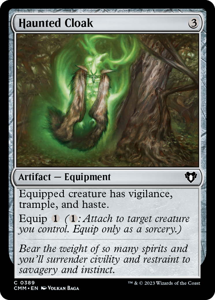 Haunted Cloak [Commander Masters] - Magic: The Gathering - Card Brawlers | Quebec | Canada |