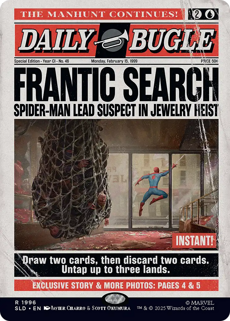 Frantic Search (1996) [Secret Lair Drop Series] - Magic: The Gathering - Card Brawlers | Quebec | Canada |