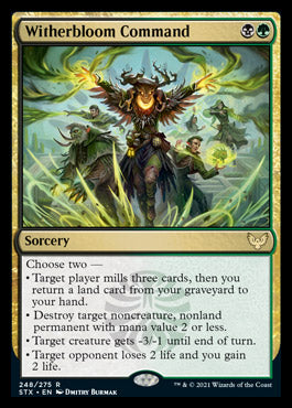 Witherbloom Command [Strixhaven: School of Mages] - Magic: The Gathering - Card Brawlers | Quebec | Canada |