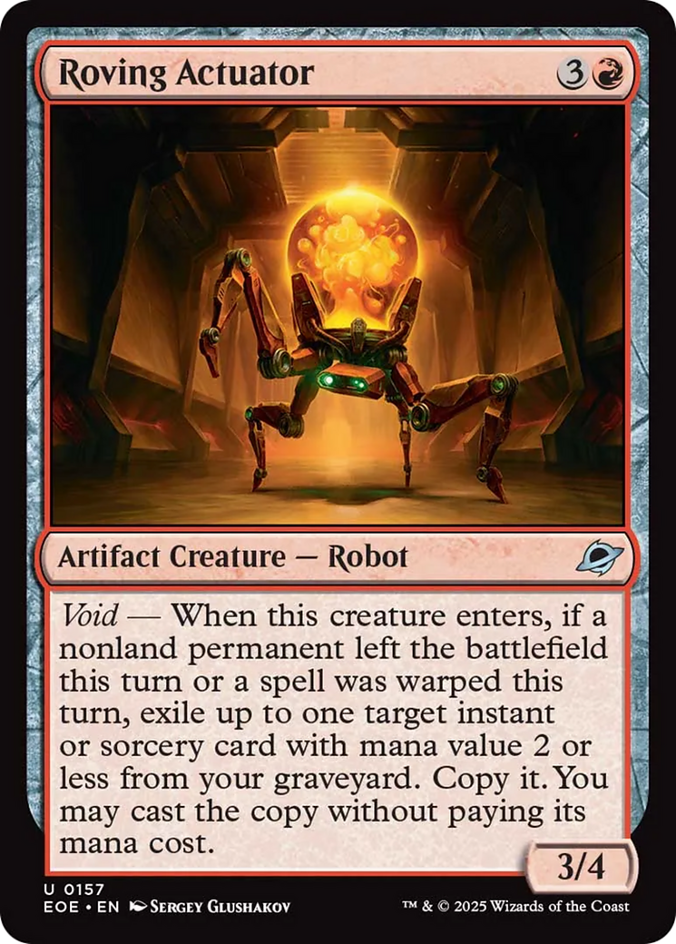 Roving Actuator [Edge of Eternities] - Magic: The Gathering - Card Brawlers | Quebec | Canada |