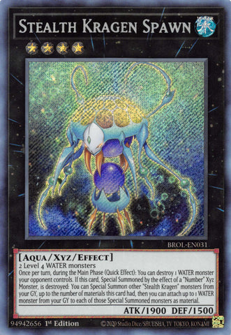 Spawn furtif de Kragen [BROL-EN031] Secret Rare 