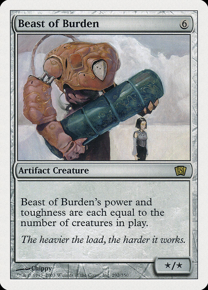Beast of Burden [Eighth Edition] - Magic: The Gathering - Card Brawlers | Quebec | Canada |