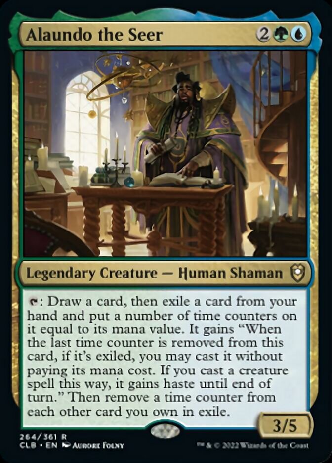 Alaundo the Seer [Commander Legends: Battle for Baldur's Gate] - Magic: The Gathering - Card Brawlers | Quebec | Canada |