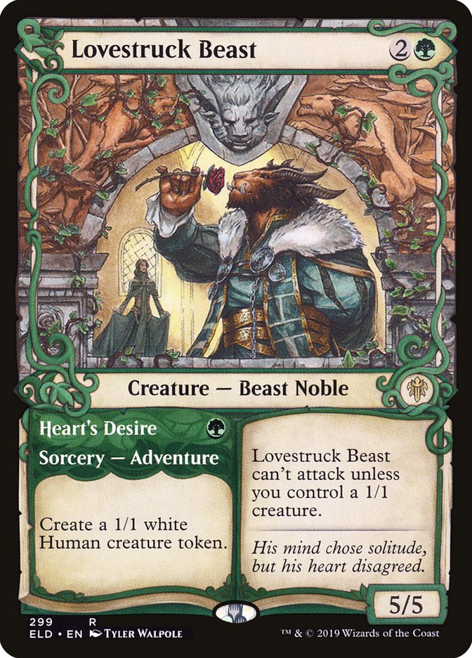 Lovestruck Beast // Heart's Desire (Showcase) [Throne of Eldraine] - Magic: The Gathering - Card Brawlers | Quebec | Canada |