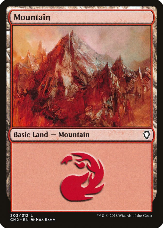 Mountain (303) [Commander Anthology Volume II] - Magic: The Gathering - Card Brawlers | Quebec | Canada |