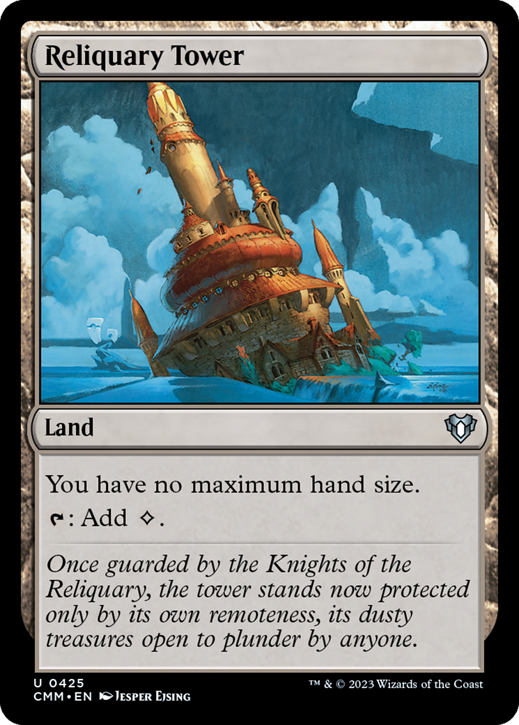 Reliquary Tower [Commander Masters] - Magic: The Gathering - Card Brawlers | Quebec | Canada |