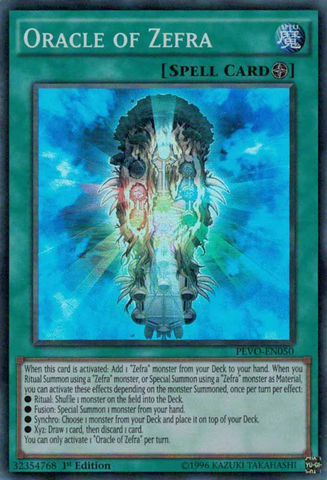 Oracle of Zefra [PEVO-EN050] Super Rare - Yu-Gi-Oh! - Card Brawlers | Quebec | Canada |