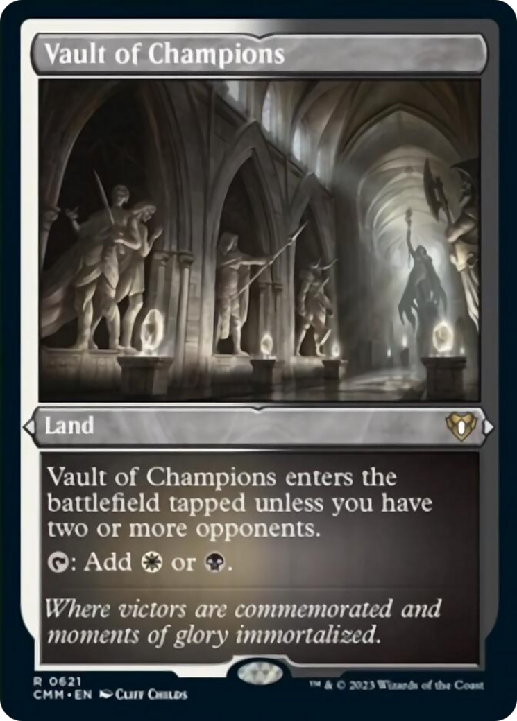 Vault of Champions (Foil Etched) [Commander Masters] - Magic: The Gathering - Card Brawlers | Quebec | Canada |