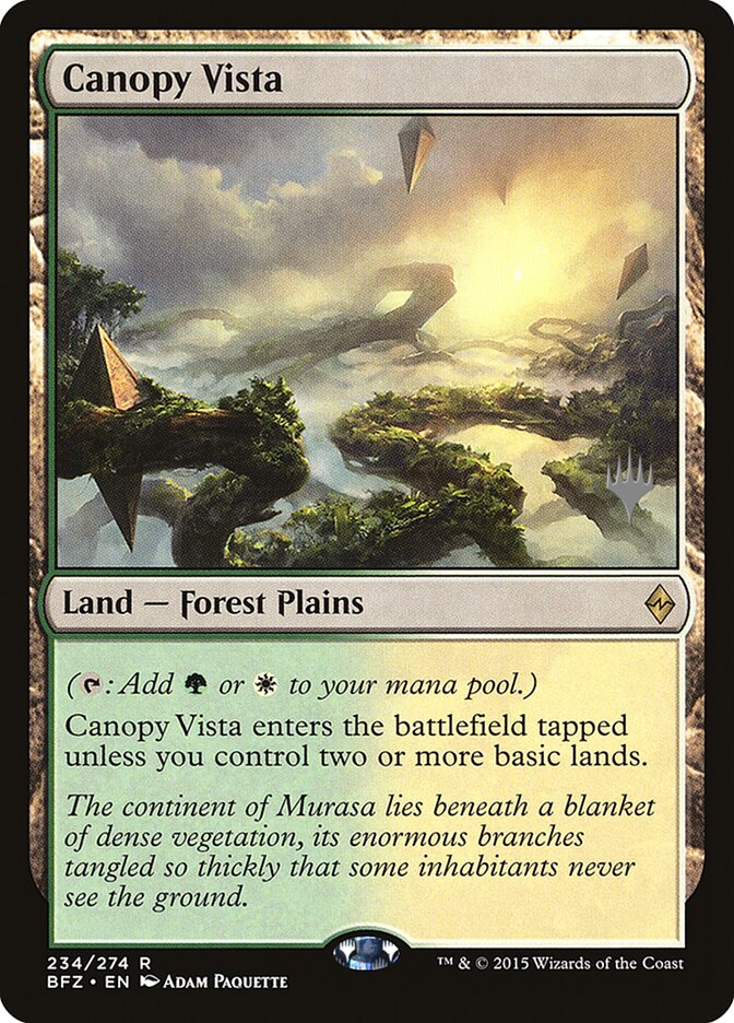 Canopy Vista [Battle for Zendikar Promos] - Magic: The Gathering - Card Brawlers | Quebec | Canada |