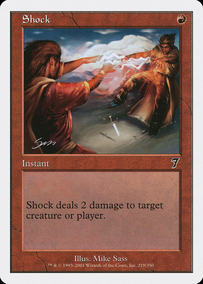 Shock [Seventh Edition] - Magic: The Gathering - Card Brawlers | Quebec | Canada |