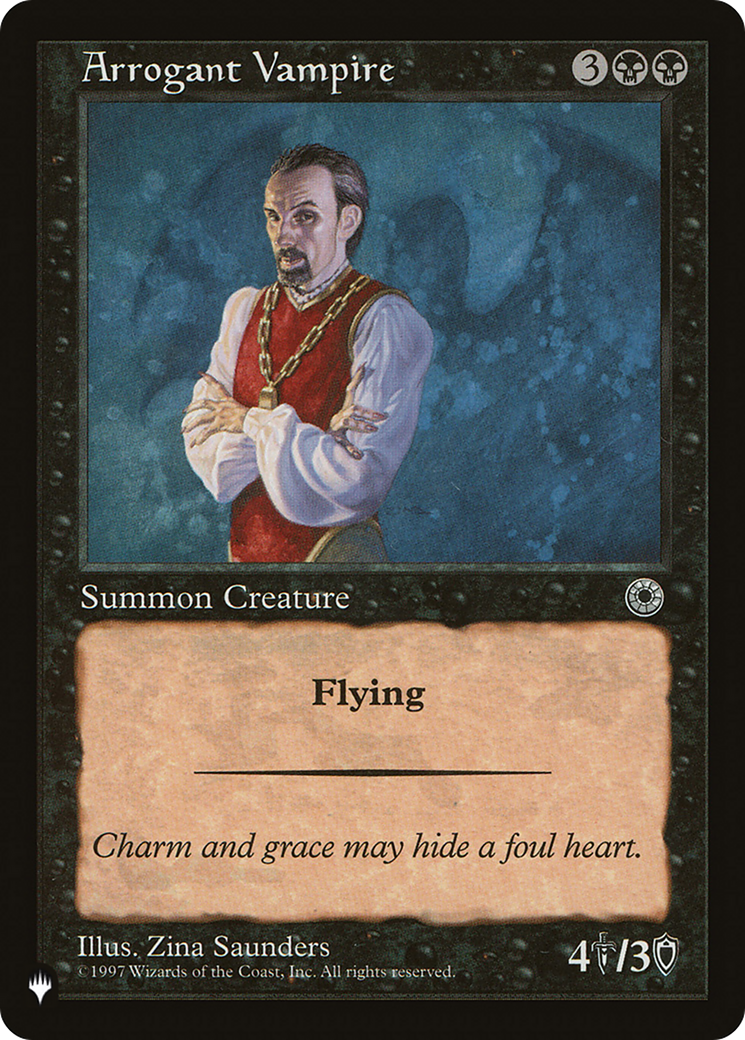 Arrogant Vampire [The List] - Magic: The Gathering - Card Brawlers | Quebec | Canada |