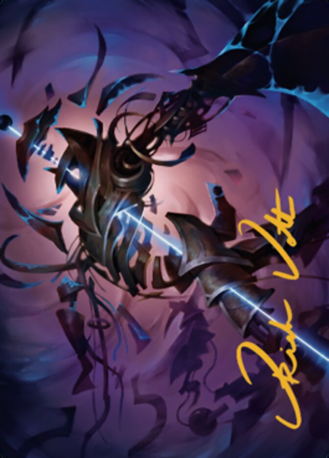 Defabricate Art Card (Gold-Stamped Signature) [The Brothers' War Art Series] - Magic: The Gathering - Card Brawlers | Quebec | Canada |