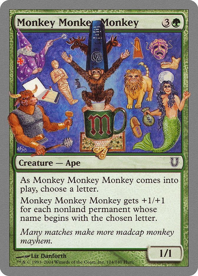 Monkey Monkey Monkey [Unhinged] - Magic: The Gathering - Card Brawlers | Quebec | Canada |