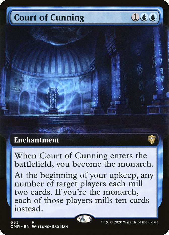Court of Cunning (Extended Art) [Commander Legends] - Magic: The Gathering - Card Brawlers | Quebec | Canada |