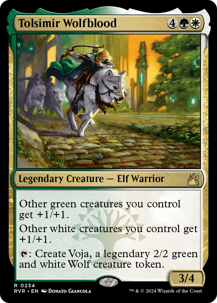 Tolsimir Wolfblood [Ravnica Remastered] - Magic: The Gathering - Card Brawlers | Quebec | Canada |