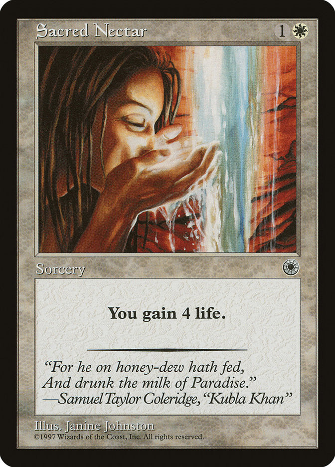 Sacred Nectar [Portal] - Magic: The Gathering - Card Brawlers | Quebec | Canada |
