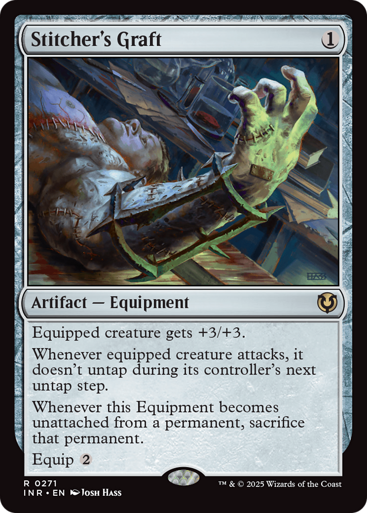 Stitcher's Graft [Innistrad Remastered] - Magic: The Gathering - Card Brawlers | Quebec | Canada |
