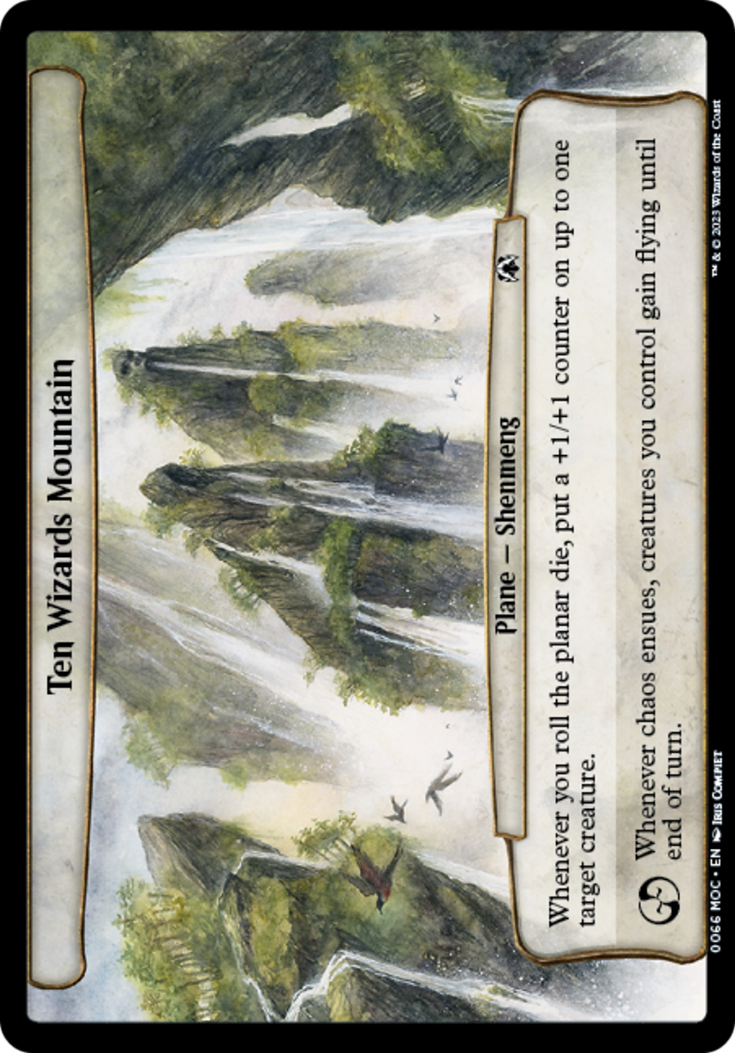 Ten Wizards Mountain [March of the Machine Commander] - Magic: The Gathering - Card Brawlers | Quebec | Canada |