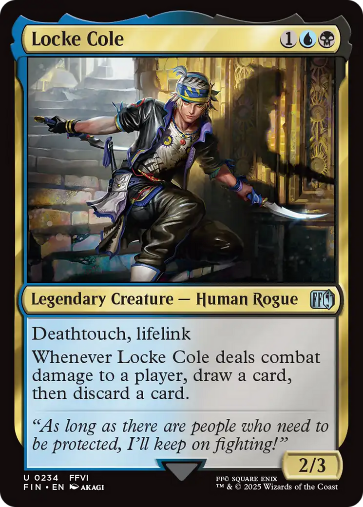 Locke Cole [FINAL FANTASY] - Magic: The Gathering - Card Brawlers | Quebec | Canada |