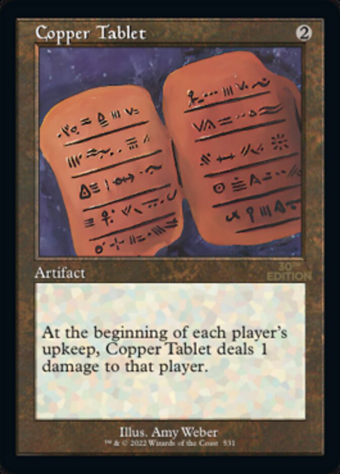Copper Tablet (Retro) [30th Anniversary Edition] - Magic: The Gathering - Card Brawlers | Quebec | Canada |