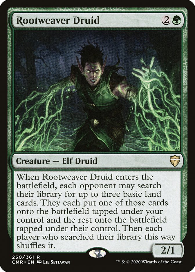 Rootweaver Druid [Commander Legends] - Magic: The Gathering - Card Brawlers | Quebec | Canada |