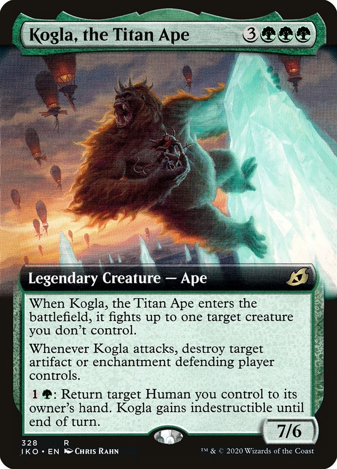 Kogla, the Titan Ape (Extended Art) [Ikoria: Lair of Behemoths] - Magic: The Gathering - Card Brawlers | Quebec | Canada |