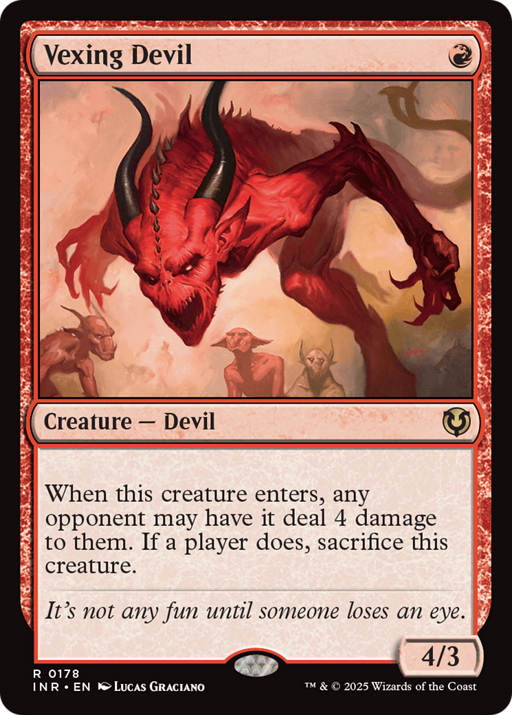 Vexing Devil [Innistrad Remastered] - Magic: The Gathering - Card Brawlers | Quebec | Canada |