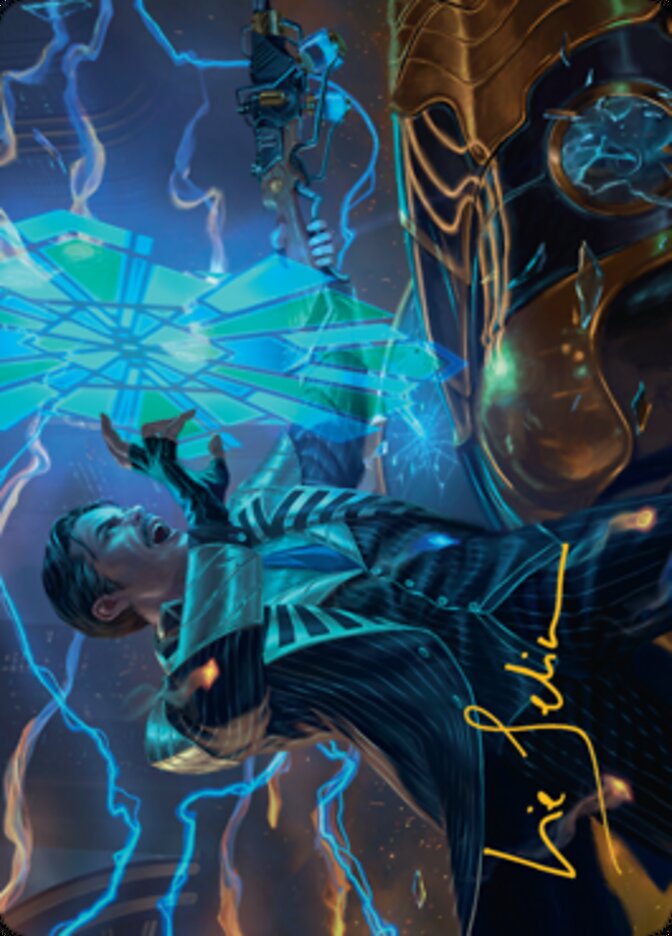 Brokers Veteran Art Card (Gold-Stamped Signature) [Streets of New Capenna Art Series] - Magic: The Gathering - Card Brawlers | Quebec | Canada |