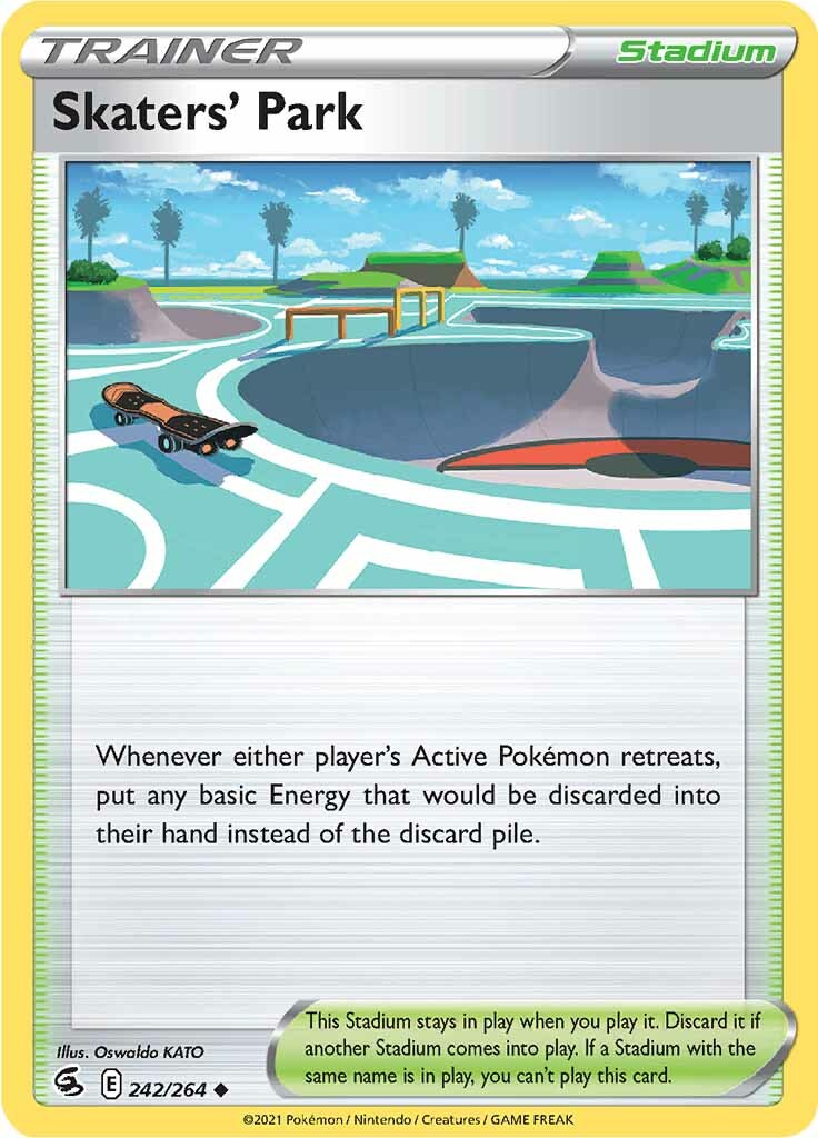 Skaters' Park (242/264) [Sword & Shield: Fusion Strike] - Pokémon - Card Brawlers | Quebec | Canada |