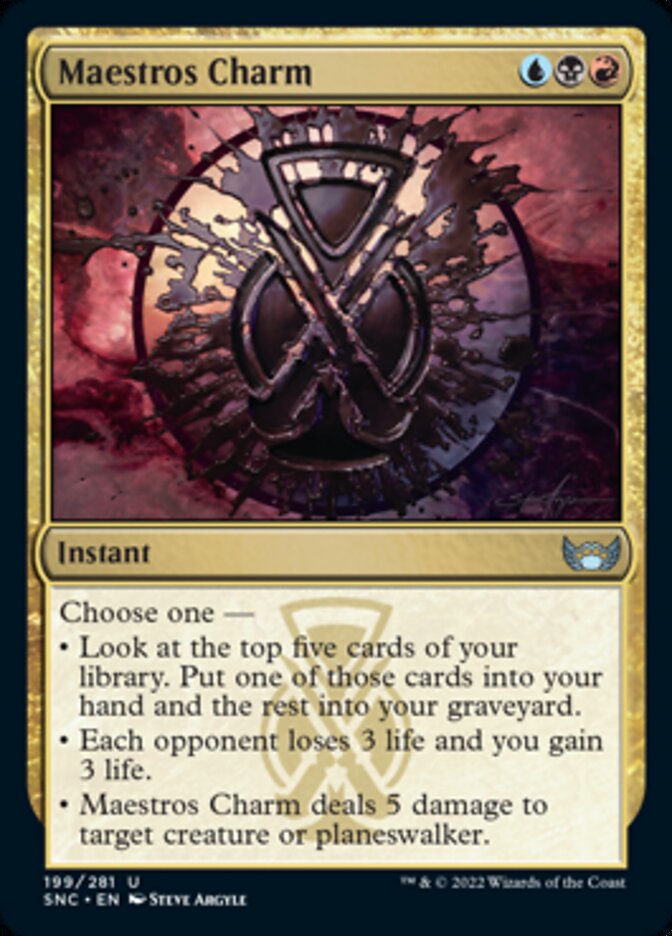 Maestros Charm [Streets of New Capenna] - Magic: The Gathering - Card Brawlers | Quebec | Canada |