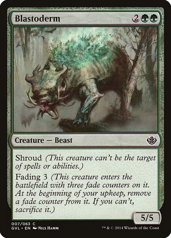 Blastoderm (Garruk vs. Liliana) [Duel Decks Anthology] - Magic: The Gathering - Card Brawlers | Quebec | Canada |