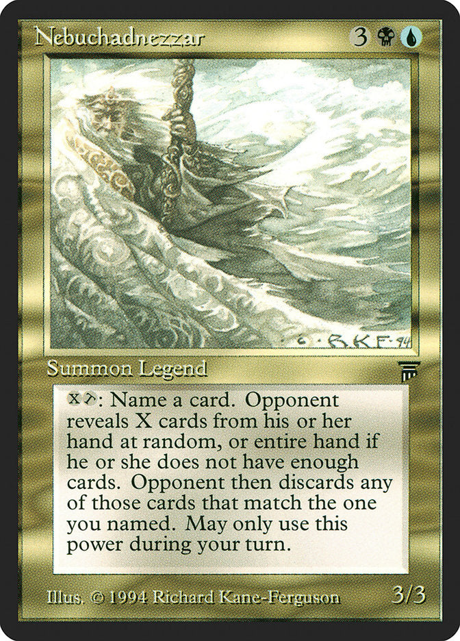 Nebuchadnezzar [Legends] - Magic: The Gathering - Card Brawlers | Quebec | Canada |