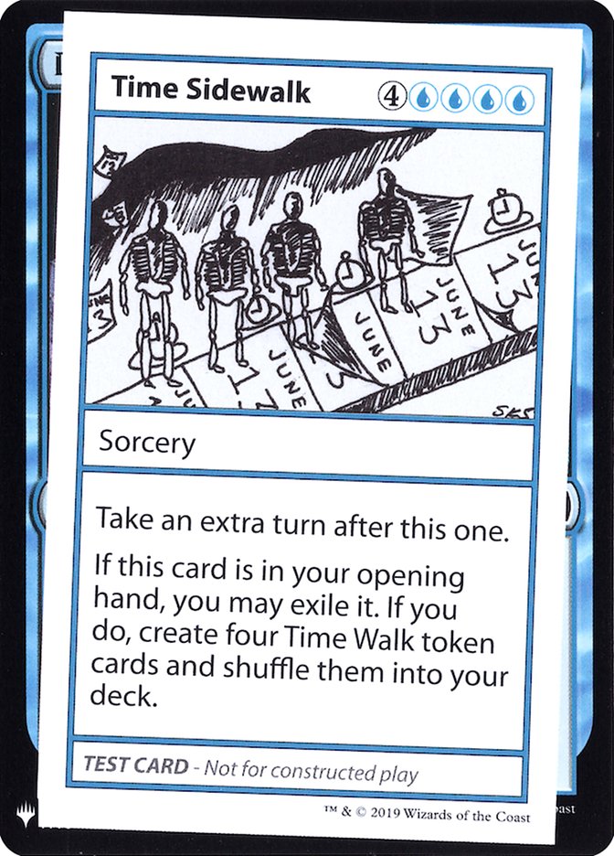 Time Sidewalk [Mystery Booster Playtest Cards] - Magic: The Gathering - Card Brawlers | Quebec | Canada |