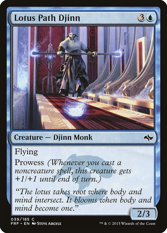 Lotus Path Djinn [Fate Reforged] - Magic: The Gathering - Card Brawlers | Quebec | Canada |