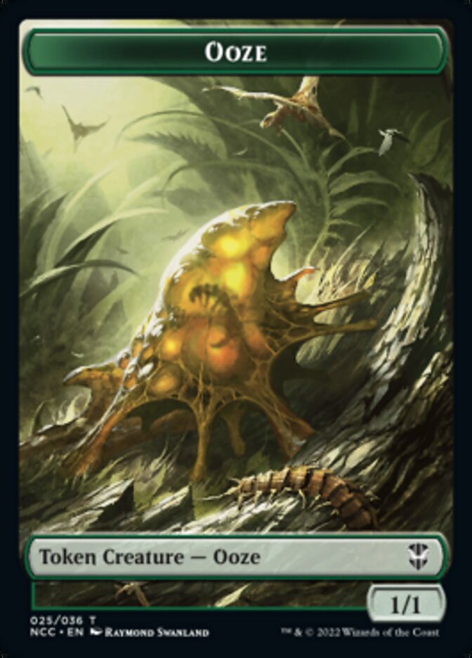 Ooze (025) // Treasure (015) Double-Sided Token [Streets of New Capenna Commander Tokens] - Magic: The Gathering - Card Brawlers | Quebec | Canada |