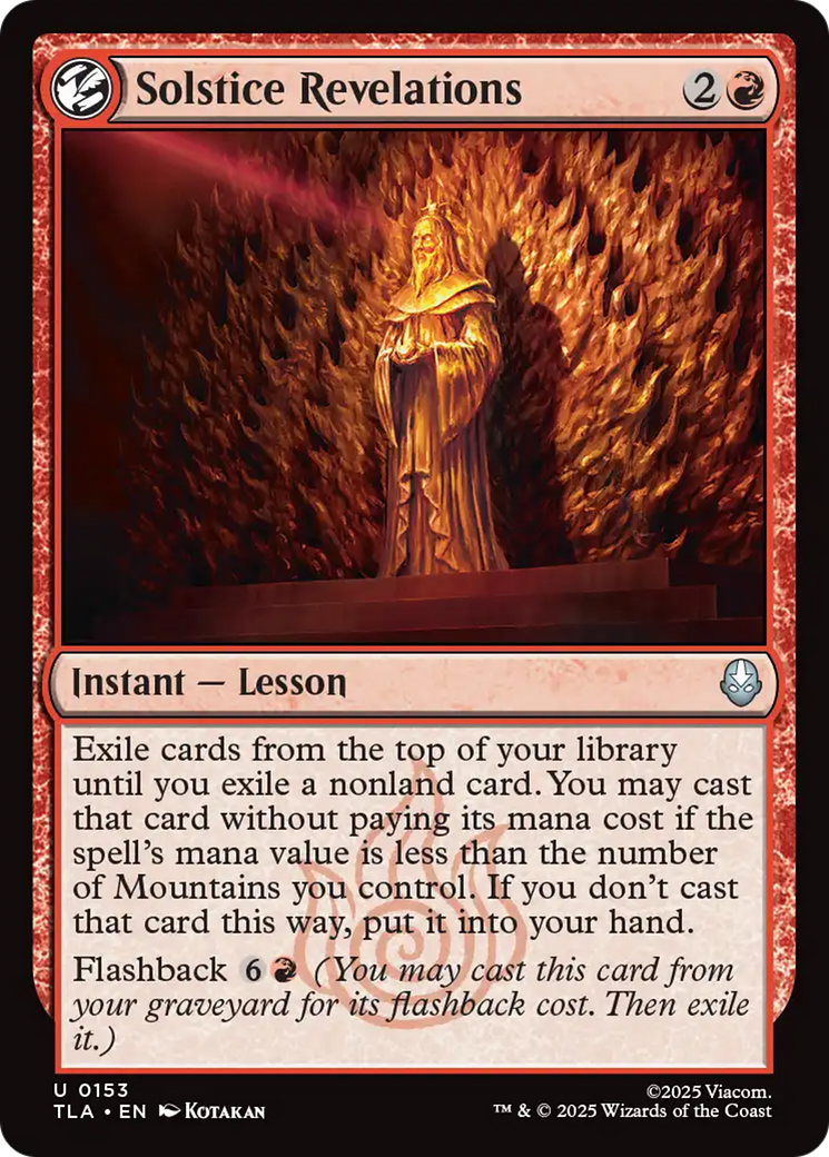 Solstice Revelations [Avatar: The Last Airbender] - Magic: The Gathering - Card Brawlers | Quebec | Canada |