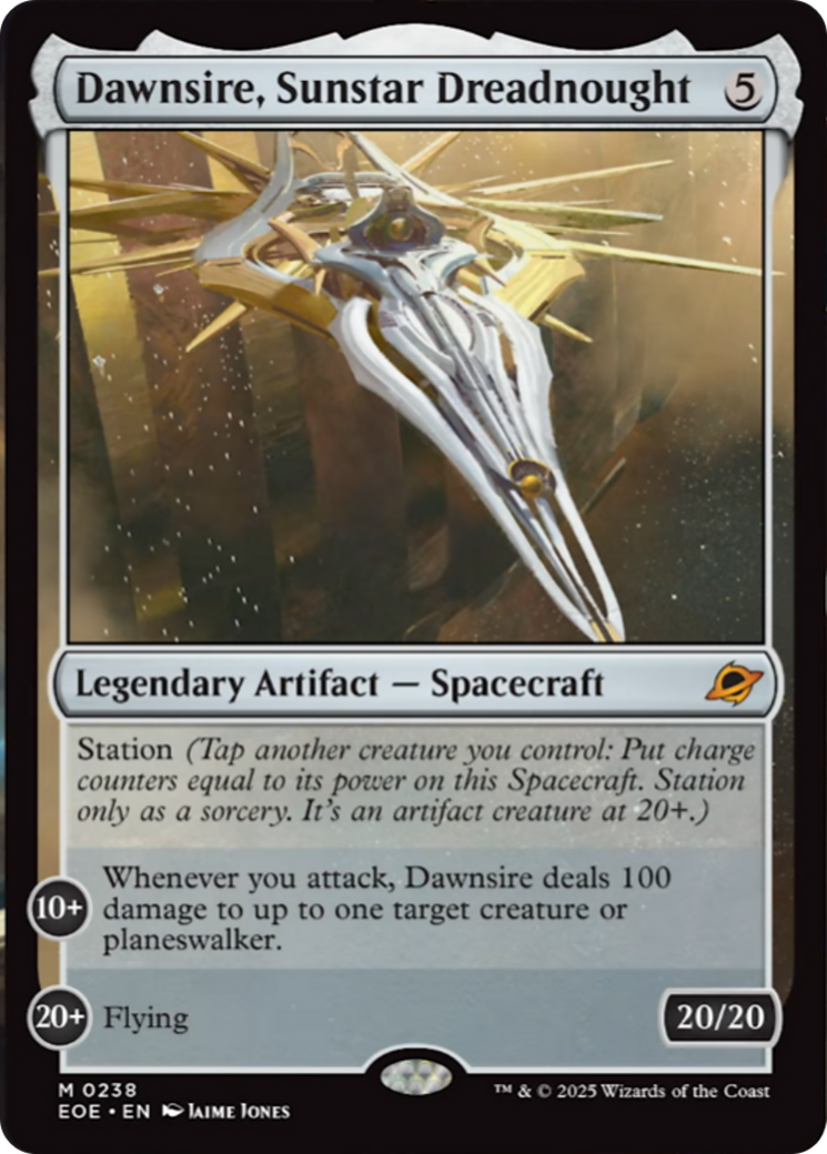 Dawnsire, Sunstar Dreadnought [Edge of Eternities] - Magic: The Gathering - Card Brawlers | Quebec | Canada |