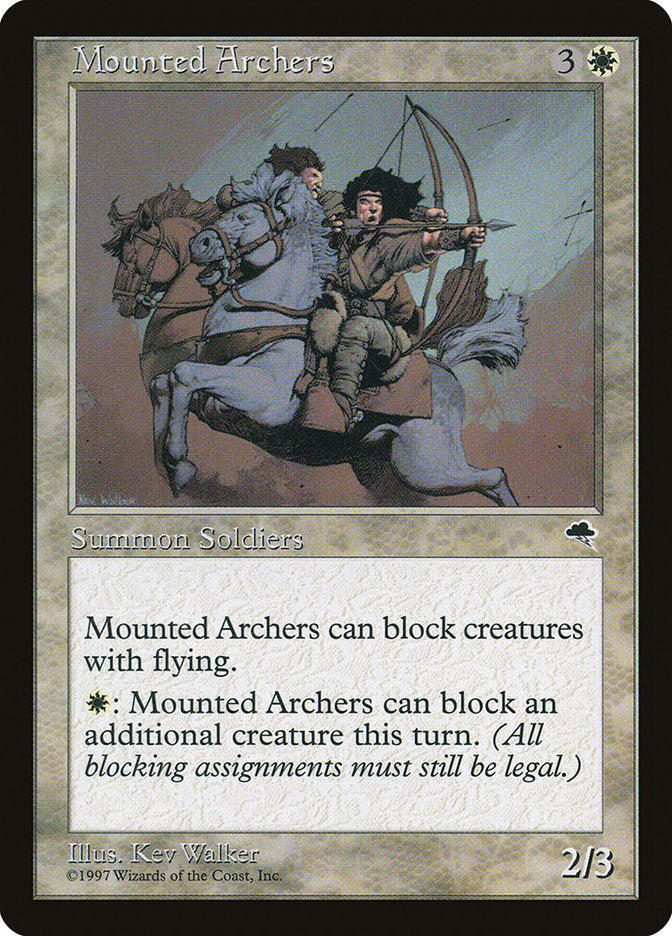 Mounted Archers [Tempest] - Magic: The Gathering - Card Brawlers | Quebec | Canada |