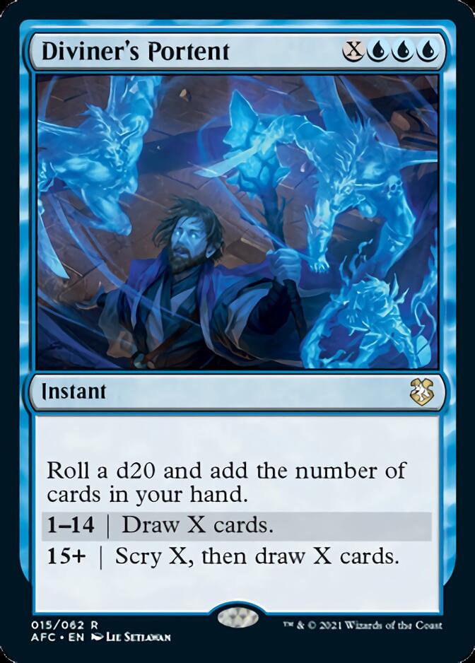 Diviner's Portent [Dungeons & Dragons: Adventures in the Forgotten Realms Commander] - Magic: The Gathering - Card Brawlers | Quebec | Canada |