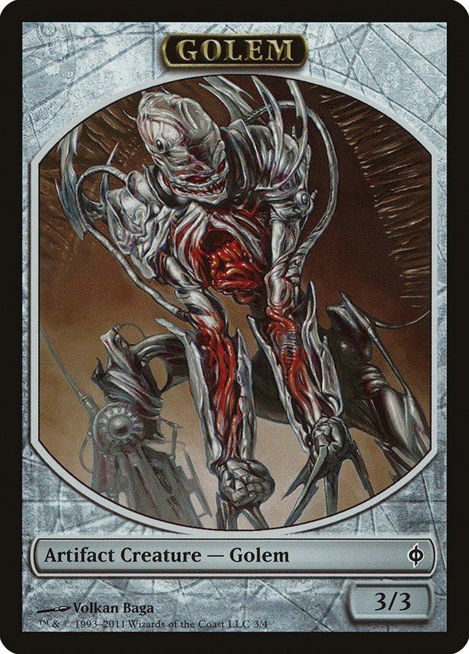 Golem Token [New Phyrexia Tokens] - Magic: The Gathering - Card Brawlers | Quebec | Canada |